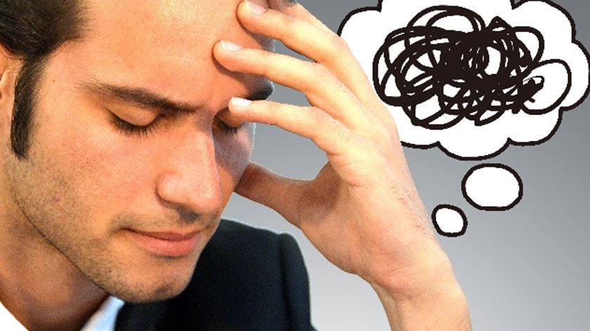 Man Grumbling