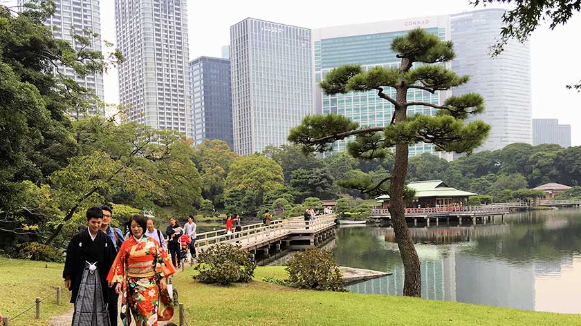 Káº¿t quáº£ hÃ¬nh áº£nh cho hamarikyu gardens tokyo