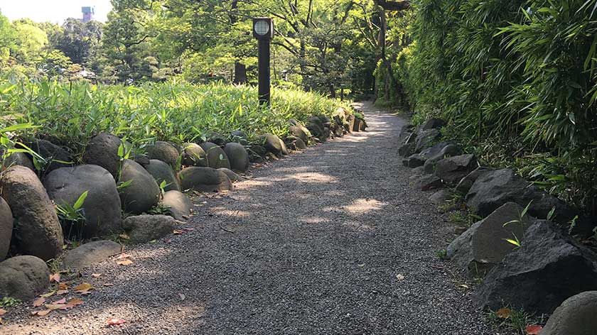 Gravel path