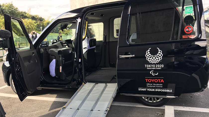 New Accessible Taxi for Tokyo