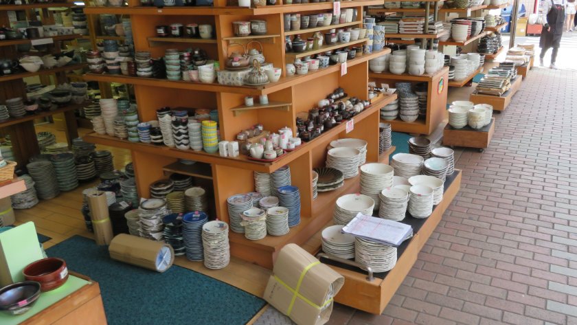 Kappabashi Street pottery