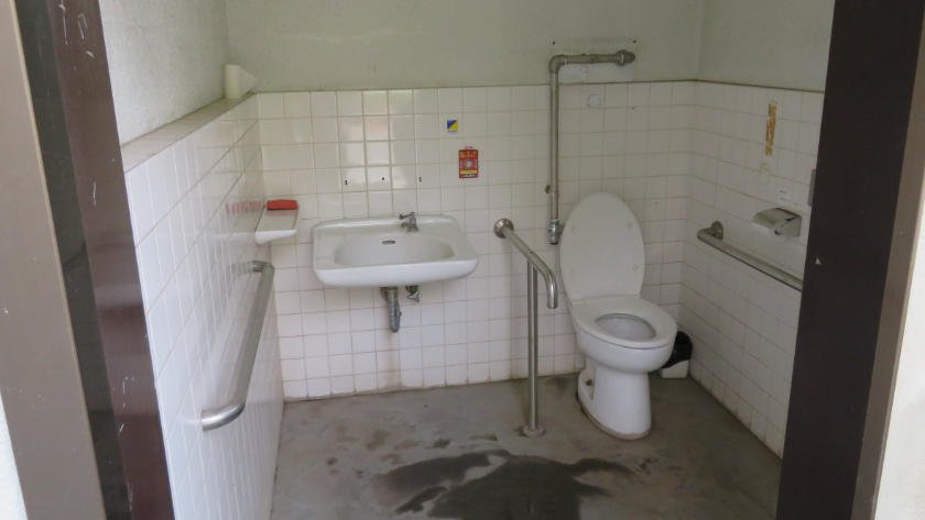 Accessible toilet near Kawagoe Castle