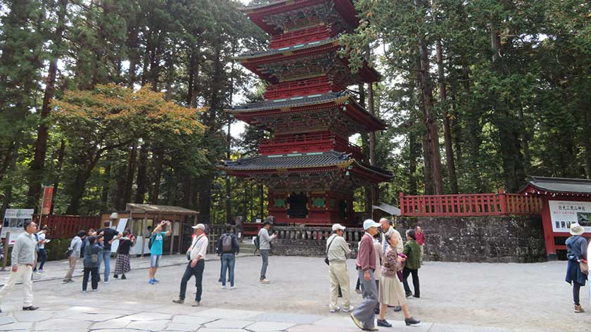 Pagoda area at Nikko Toshogu Shrine