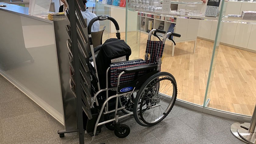 Lending wheelchair