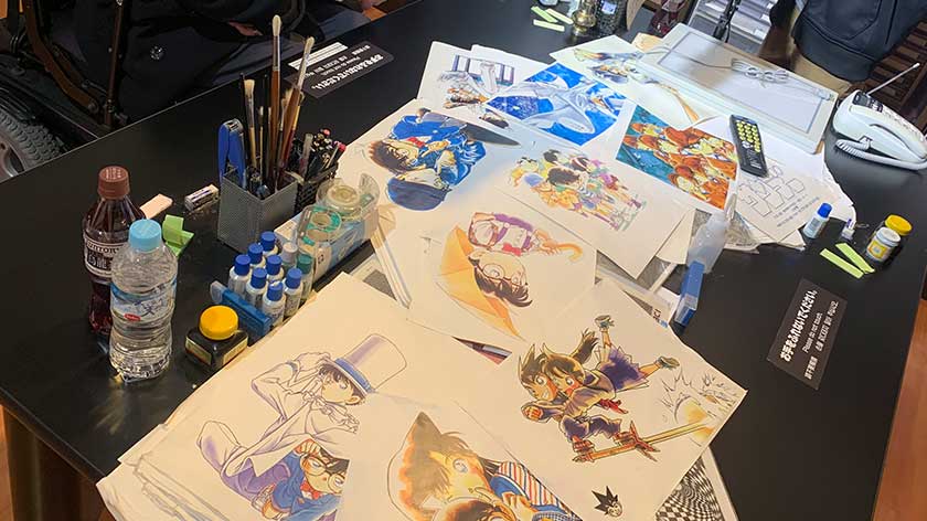 Résultat de recherche d'images pour "Gosho Aoyama Manga Factory"