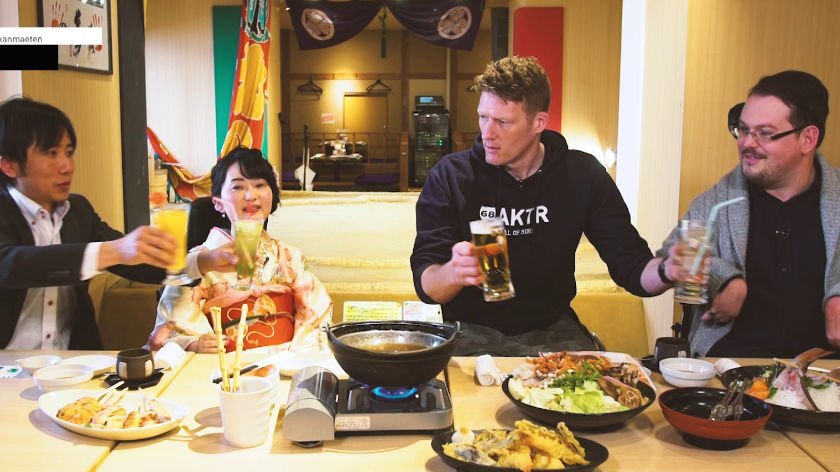 Scene from Japan Tourism Agency restaurant accessibility video