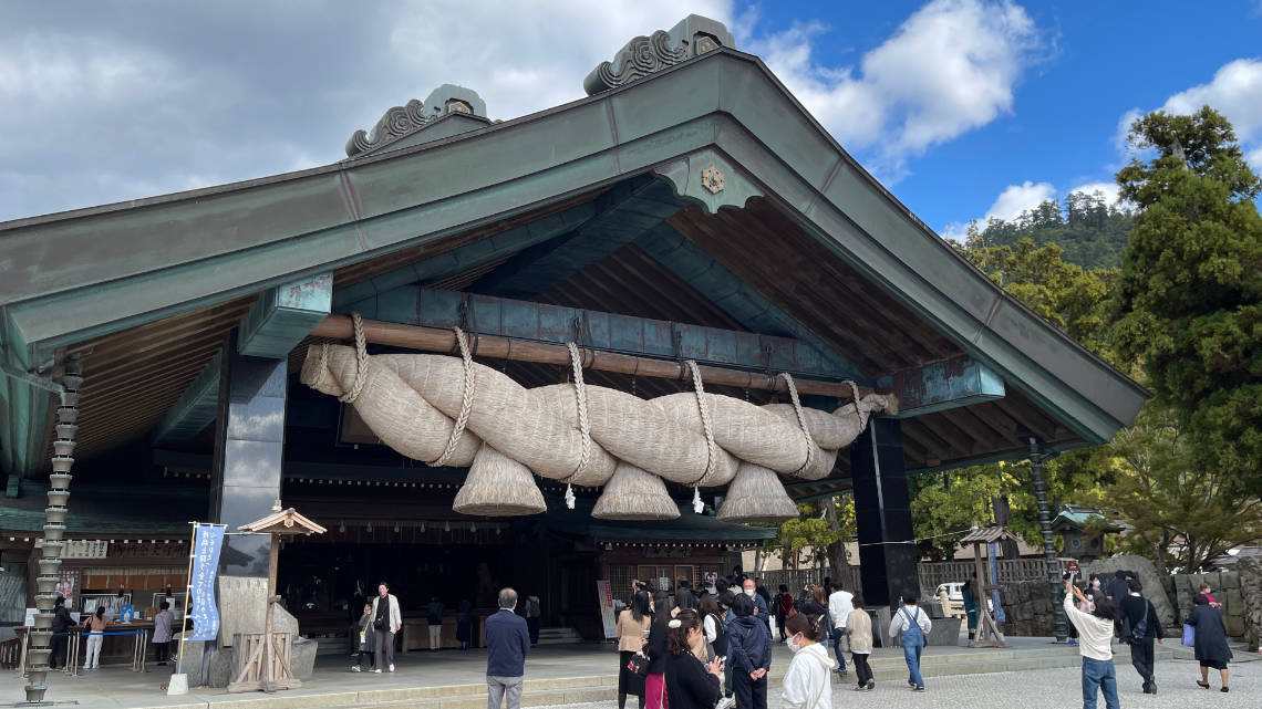 Kaguraden at Izumo Taisha