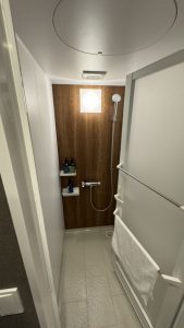 Two bedroom Japanese Suite bedroom 1 shower 169x300