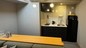 Two bedroom Theater Suite kitchen 300x169