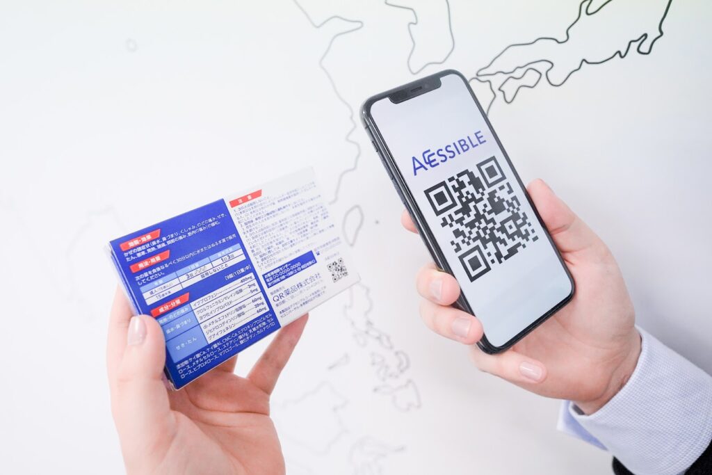 Accessible code sample image