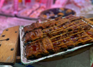 Kyoto Nishiki Market eel 300x216
