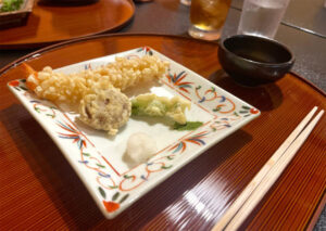 Kyoto Nishiki Market tempura 300x213