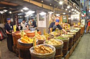 Kyoto Nishiki Market tsukemono1 300x199