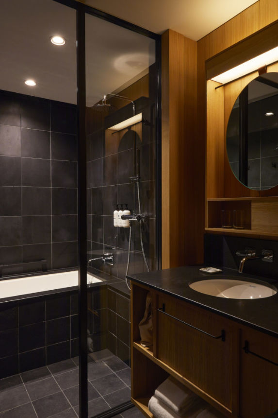 ace hotel shower tatami